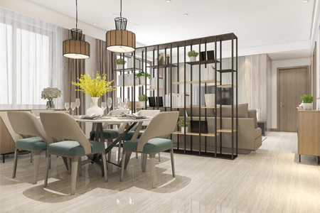 INTERIOR DESIGNING Work closely with our design team to conceptualize and create your perfect space.